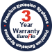 Now with Industry Leading 3 year no quibble warranty!